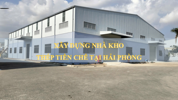 Hoàn thiện xây dựng nhà kho số 8 thép tiền chế tại KCN Tràng Duệ Hải Phòng
